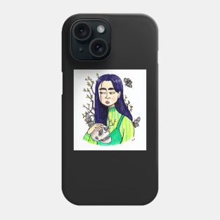 SKULL GIRL Phone Case