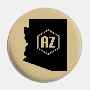 Arizona Homer (Black) Pin