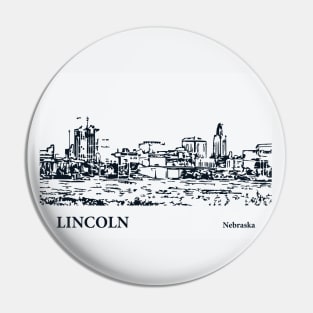 Lincoln - Nebraska Pin