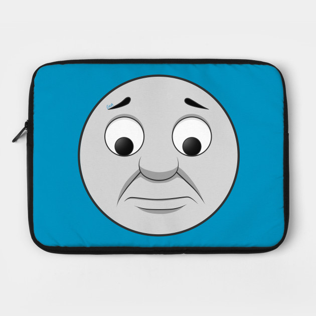 Thomas Sad Face Thomas Tank Engine Laptop Case Teepublic Did you scroll all this way to get facts about thomas transparent? thomas sad face by corzamoon