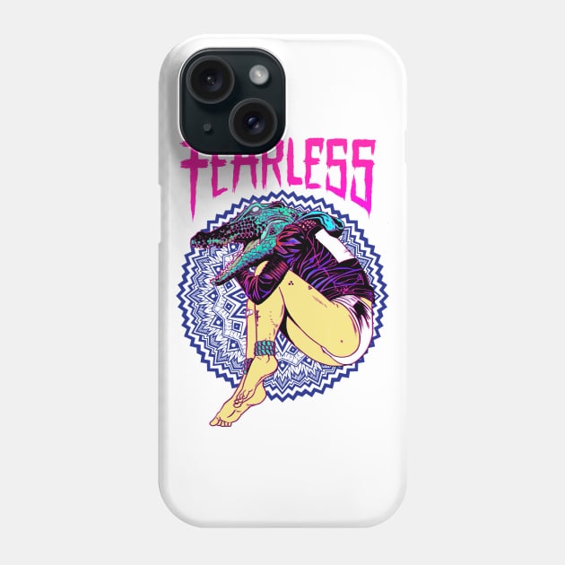 FEARLESS Phone Case by Lokhaan