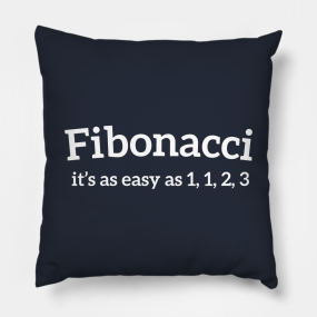 Fibonacci Pillows Teepublic