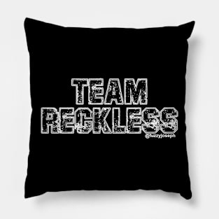 Team Reckless Vintage Pillow