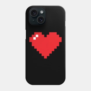 8-BIT Heart Phone Case