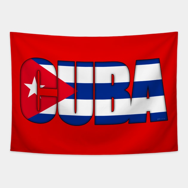 Cuba Tapestry by SeattleDesignCompany