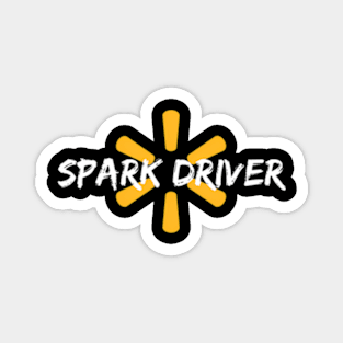 Generic Delivery Spark Driver Food Delivery Courier Magnet