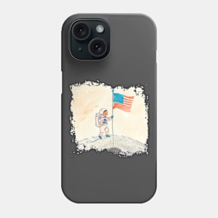 Drawn Astronaut Phone Case