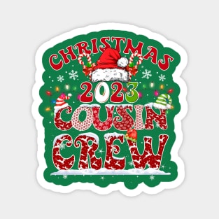 Christmas 2023 Cousin Crew Magnet