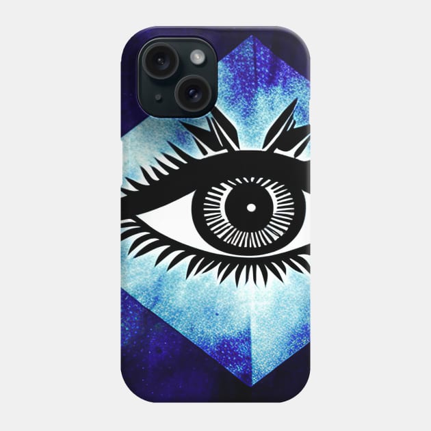 Illuminati Eye Phone Case by AlienMirror