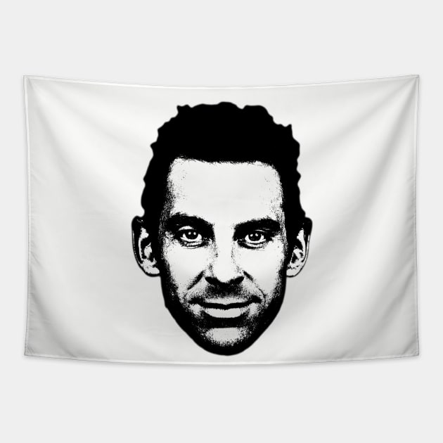 Sam Harris Tapestry by PlanetJoe