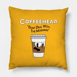 Coffeehead Pillow