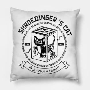 shroedinger's cat Pillow