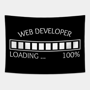 Web Developer Loading 100 % Collection Tapestry