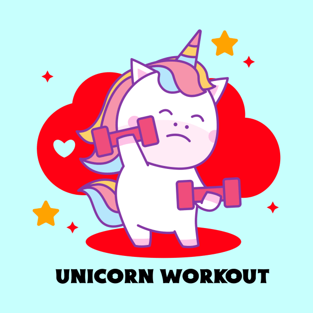 Unicorn Workout | Cute Baby by KidsKingdom