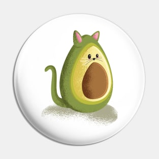 sweet avocado cat Pin