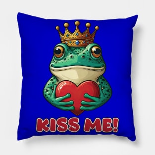 Frog Prince 74 Pillow