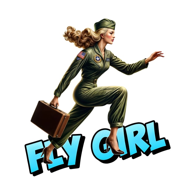 Fly Girl by Rawlifegraphic