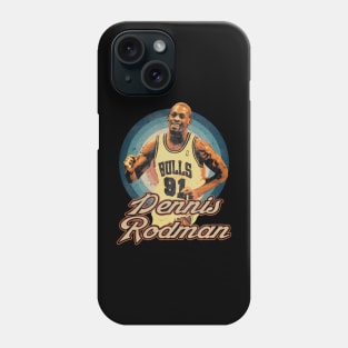 Retro Sports Rodman Lover Gifts Phone Case