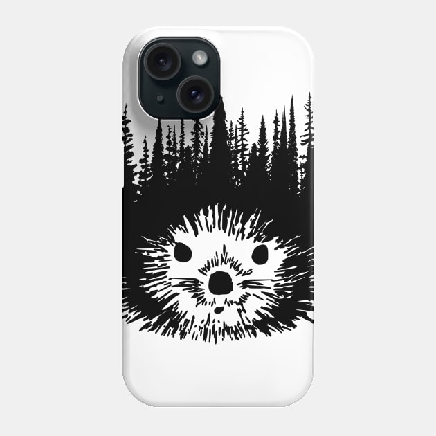 Hedgehog Phone Case by Bongonation