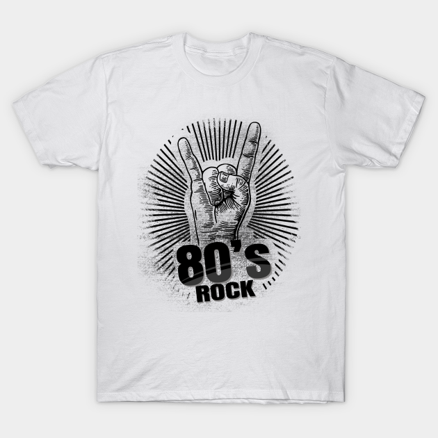 supplere elevation Bryde igennem 80s Rock On Band' Awesome Eighties Vintage Gift - 80s - T-Shirt | TeePublic
