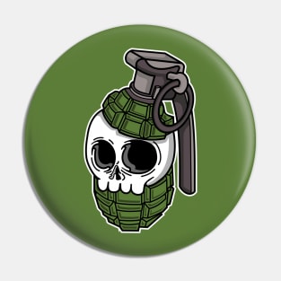 Skull Grenade Pin