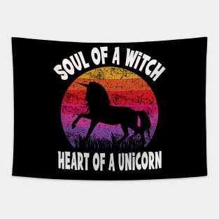 Soul of A Witch...Heart of A Unicorn Tapestry