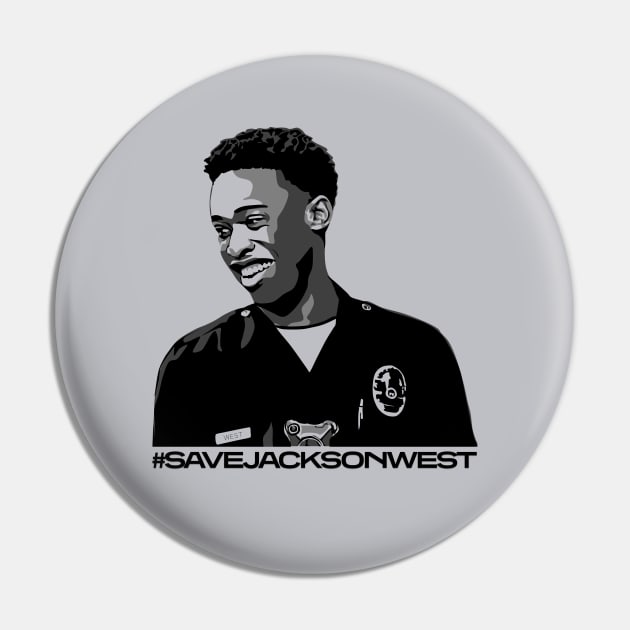 #SaveJacksonWest | The Rookie Pin by gottalovetherookie