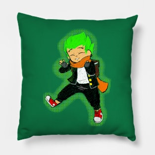 Young School boy Genji Pillow