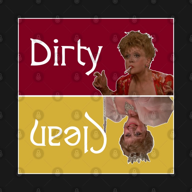 Jessica Fletcher Dirty and Clean Dishwasher Magnet by MurderSheWatched