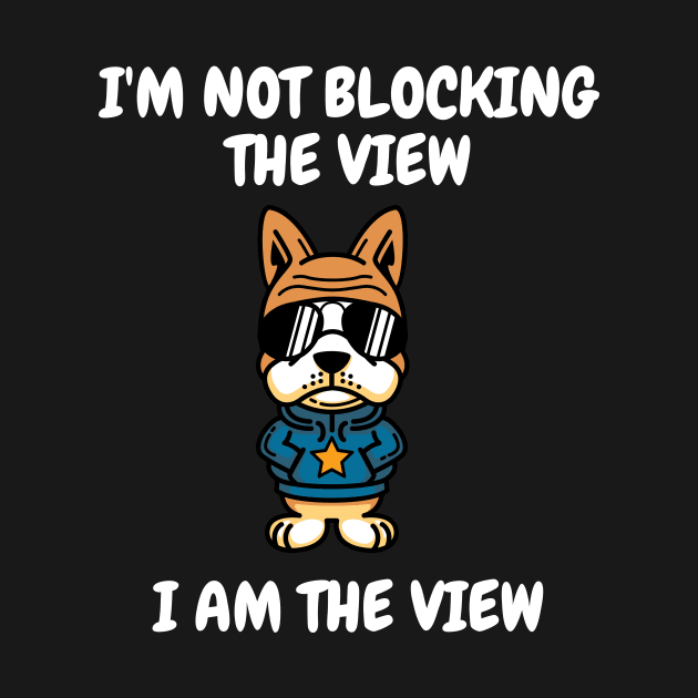 I'm not blocking the view, I am the view by T- VIBE