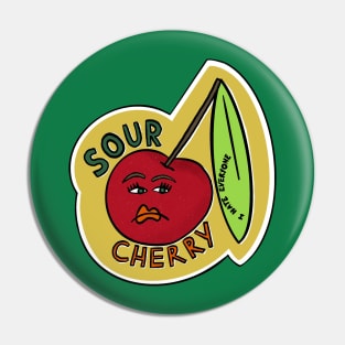 Sour Cherry Pin