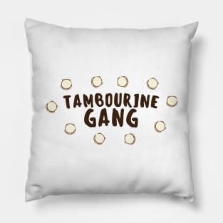 Tambourine Gang Gamer Pillow