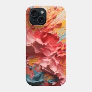 Abstract Strokes: Acrylic Brush Stripe Extravaganza Phone Case