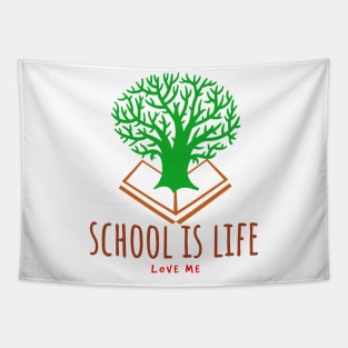 school is life Tapestry