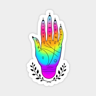 Palmistry hand Magnet