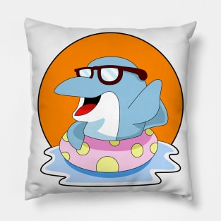 Dolphin Sunglasses Pillow