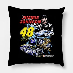 Jimmie Johnson Retro Pillow