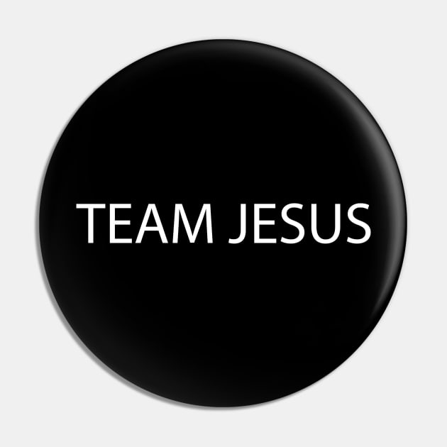 Team Jesus Pin by Water Boy