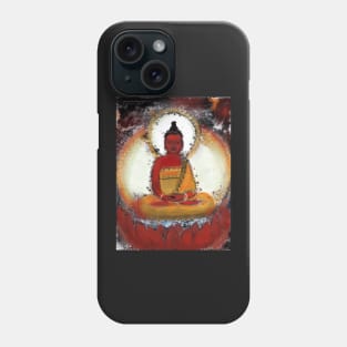 Amitabha - Red Buddha of the West Phone Case