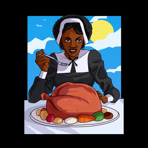 Black Pilgrim Hip Hop Thanksgiving by Noseking