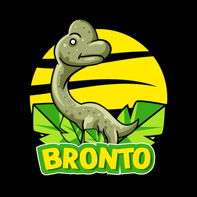 Cute Bronto by OrigamiOasis