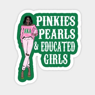 Pinkies Pearls and Educated Girls Magnet