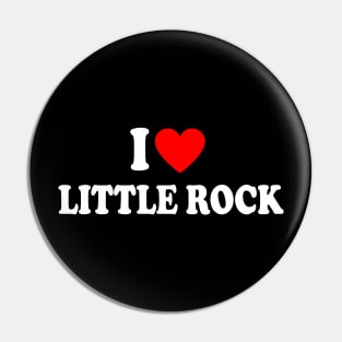 I Heart Little Rock City Pin