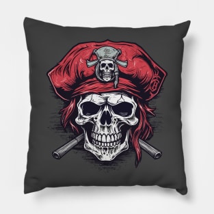 Pirate skull Pillow