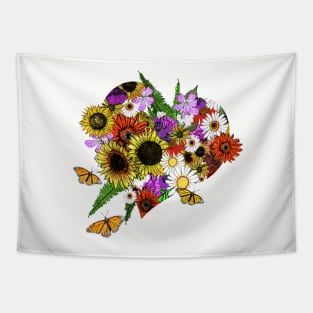 Garden Bed of Love Tapestry