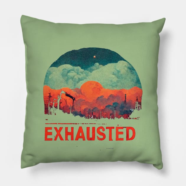 Exhausted Pillow by wonsnot