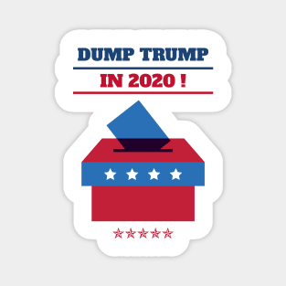 Dump Trump in 2020 Magnet