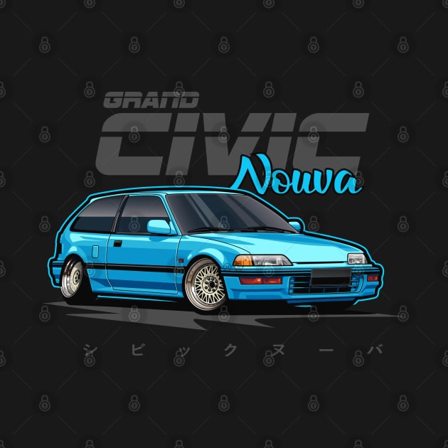 Civic Nouva (Artic Blue) by Jiooji Project