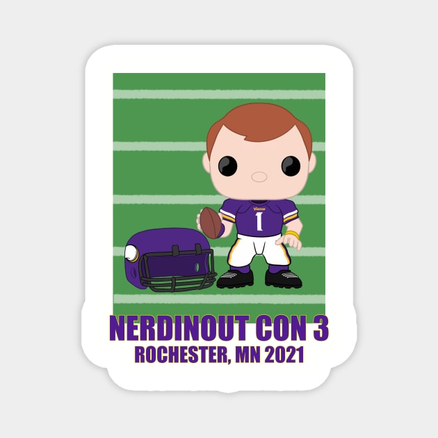 Con Exclusive Football Freddy Magnet by NerdinOut Con 