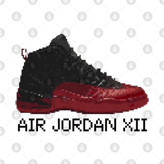 AJ XII - Pixelated art by Buff Geeks Art